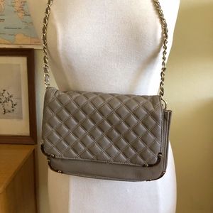 ASOS Beige Quilted Crossbody